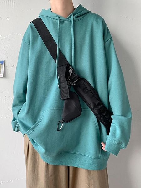 men's hoodies & sweatshirts spring 2021 hooded hoodie korean fashion foundation solid color pullover, Black
men's hoodies & sweatshirts spring 2021 hooded hoodie korean fashion foundation solid color pullover, Black