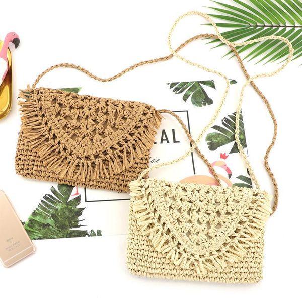 evening bags summer tassel straw crossbody for women paper rope crochet hand-woven shoulder bag bohemia beach women's
evening bags summer tassel straw crossbody for women paper rope crochet hand-woven shoulder bag bohemia beach women's