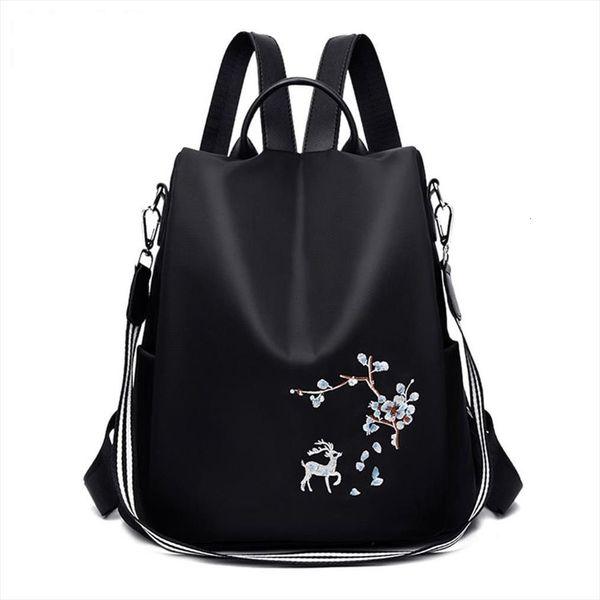 oxford women backpack embroidery print school shoulder bags anti theft travel casual knapsack mochila teenager girls bag
oxford women backpack embroidery print school shoulder bags anti theft travel casual knapsack mochila teenager girls bag