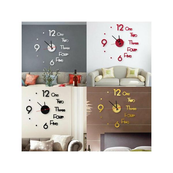 wall clocks creative diy large clock big watch decal 3d stickers roman numerals home decor
wall clocks creative diy large clock big watch decal 3d stickers roman numerals home decor