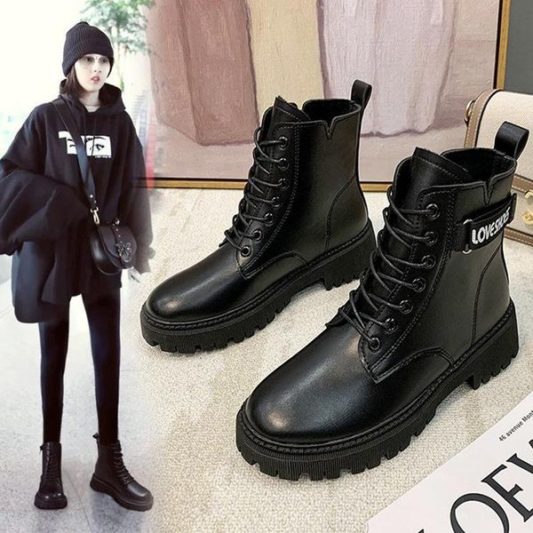 boots fashion net red women 2021 autumn and winter british style all-match thin women's ankle, Black
boots fashion net red women 2021 autumn and winter british style all-match thin women's ankle, Black