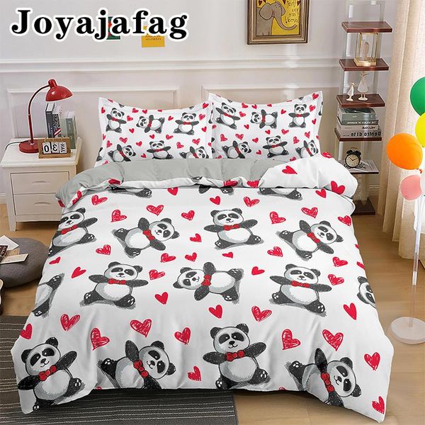 bedding sets cartoon panda set soft duvet cover with pillowcase single twin king size comforter 2/3pcs
bedding sets cartoon panda set soft duvet cover with pillowcase single twin king size comforter 2/3pcs