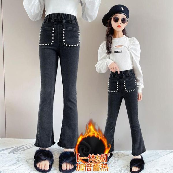 jeans winter girls denim trousers 3-13y kids fleece lining thicken warm pants elastic pearl design fashionable teeange, Blue
jeans winter girls denim trousers 3-13y kids fleece lining thicken warm pants elastic pearl design fashionable teeange, Blue