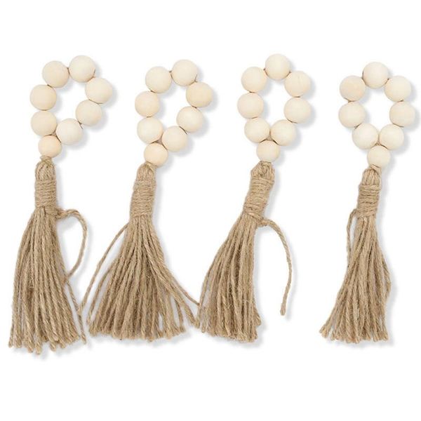 napkin rings 16pcs wood bead with tassels,wood beads garland for rustic farmhouse wall hanging/weddings/home decor
napkin rings 16pcs wood bead with tassels,wood beads garland for rustic farmhouse wall hanging/weddings/home decor