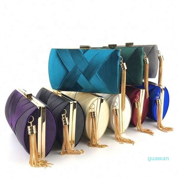 designerbridal wedding party evening purse ladies day clutch tassels satin elegant clutch bag women
designerbridal wedding party evening purse ladies day clutch tassels satin elegant clutch bag women