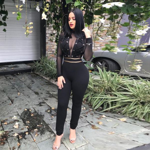 kalenmos jumpsuit women new autumn bla bodycon romper lace long sleeve jumpsuit elegant mesh splicing long jumpsuit club, Red
kalenmos jumpsuit women new autumn bla bodycon romper lace long sleeve jumpsuit elegant mesh splicing long jumpsuit club, Red