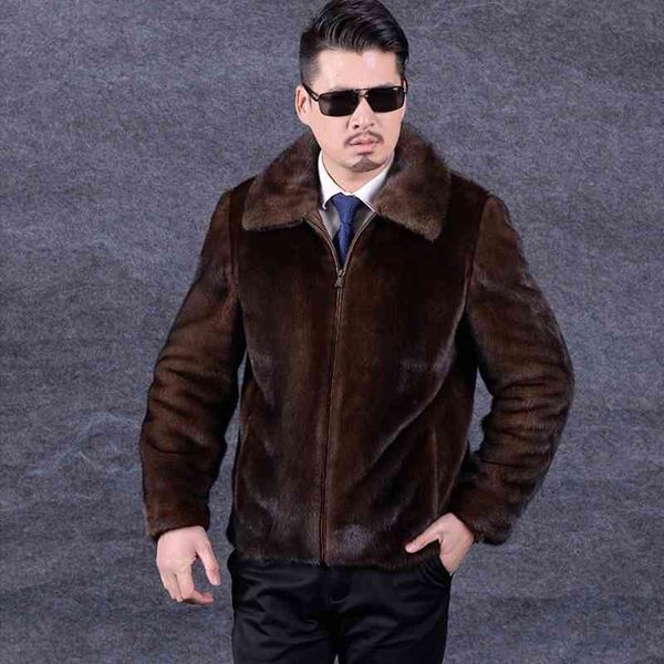 men's fur & faux jaqueta couro masculino male turn down collar long section winter autumn fake mink jackets men overcoats d360 hdl, Black
men's fur & faux jaqueta couro masculino male turn down collar long section winter autumn fake mink jackets men overcoats d360 hdl, Black