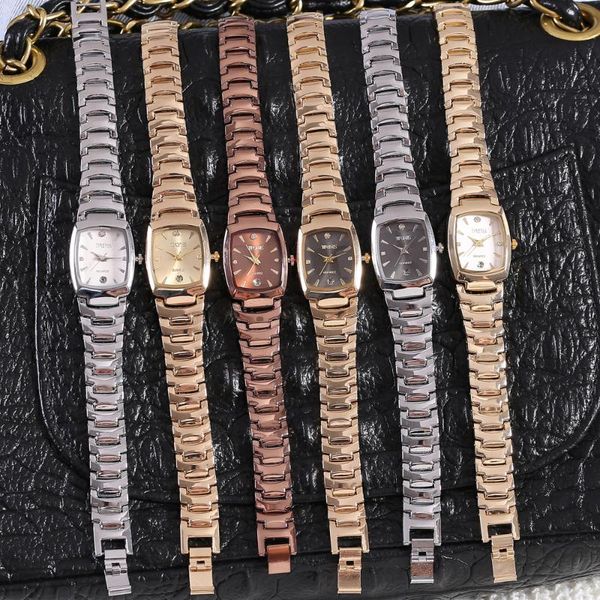 wristwatches female waterproof watch calendar bracelet quartz fashion women wristwatch casual dress watches, Slivery;brown
wristwatches female waterproof watch calendar bracelet quartz fashion women wristwatch casual dress watches, Slivery;brown