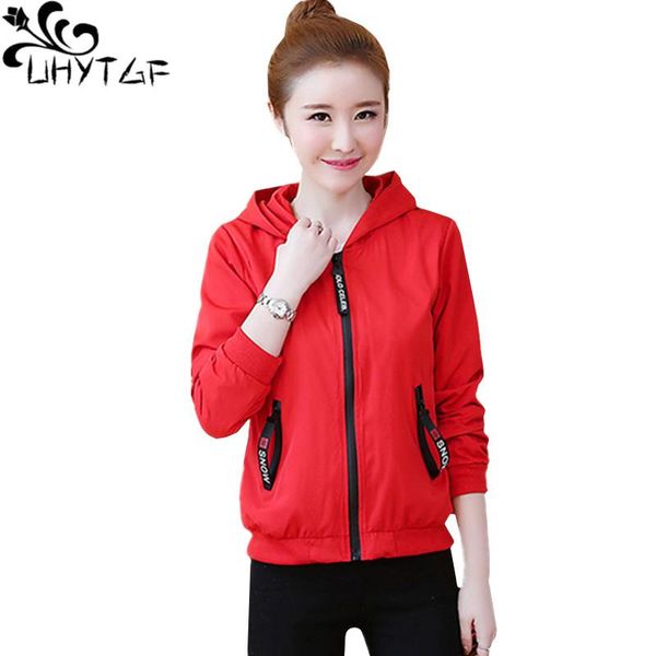 women's jackets uhytgf jacket female fashion hooded casual spring autumn coat elegant student short cute girl thin tide 1471, Black;brown
women's jackets uhytgf jacket female fashion hooded casual spring autumn coat elegant student short cute girl thin tide 1471, Black;brown