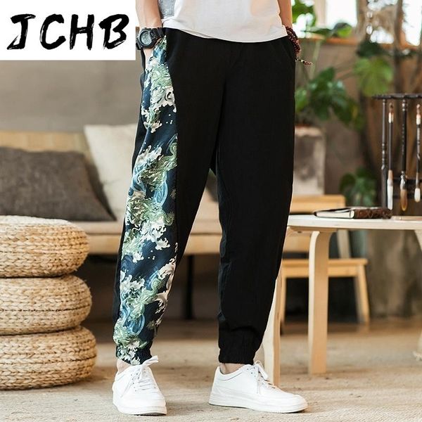 men's pants style chinese 2021 man cotton linen mens summer print patchwork male casual jogger trousers, Black
men's pants style chinese 2021 man cotton linen mens summer print patchwork male casual jogger trousers, Black