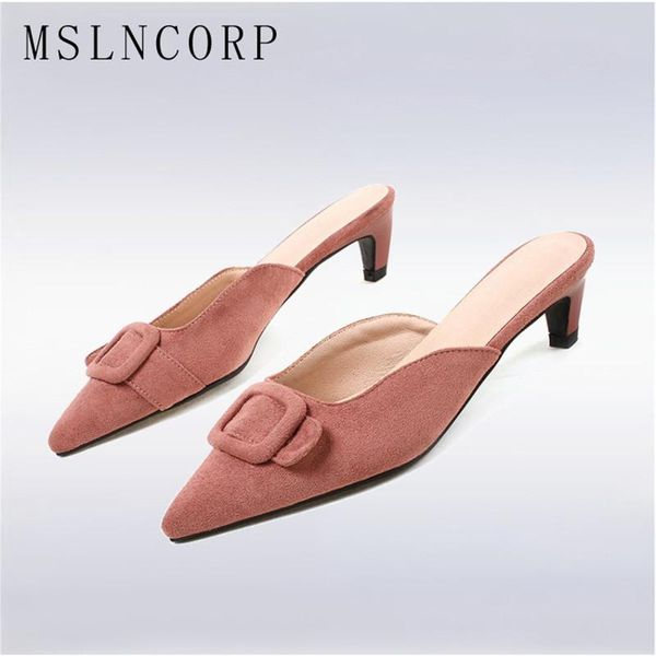 slippers size 34-43 arrival summer women slipper high heels pointed toe ladies slides fashion mules shoes slip on thin pumps, Black
slippers size 34-43 arrival summer women slipper high heels pointed toe ladies slides fashion mules shoes slip on thin pumps, Black