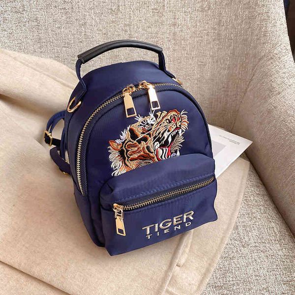 bag backpack oxford cloth 2021 popular tiger embroidered double shoulder messenger, Black;red
bag backpack oxford cloth 2021 popular tiger embroidered double shoulder messenger, Black;red