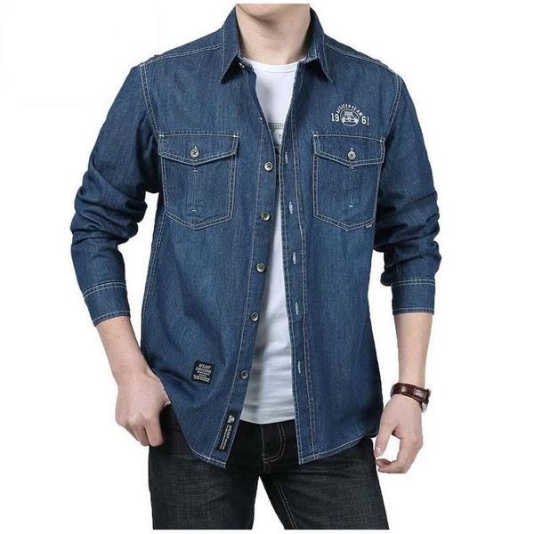 5xl fashion cowboyshirt men's long sleeve casual plus-size shirt loose denim shirts man autumn, White;black
5xl fashion cowboyshirt men's long sleeve casual plus-size shirt loose denim shirts man autumn, White;black