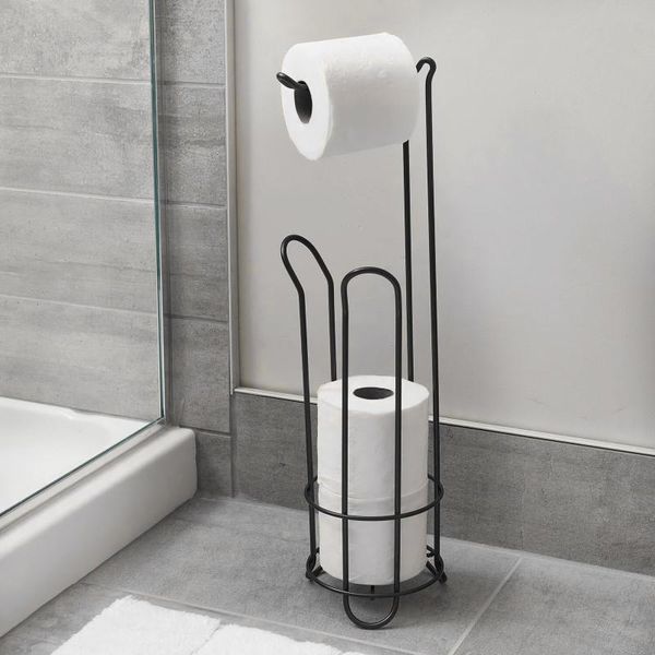 toilet paper holders black holder modern stand dispenser rack shelf for home 
toilet paper holders black holder modern stand dispenser rack shelf for home