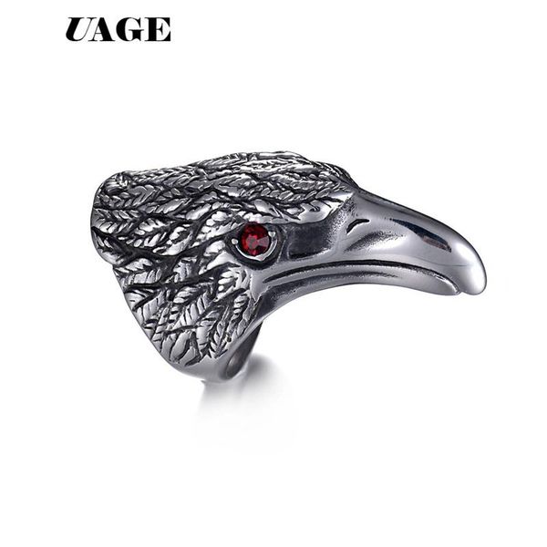 cluster rings uage punk rock eagle men 's ring luxury silver color resizeable to 7-13 finger jewelry never fade, Golden;silver
cluster rings uage punk rock eagle men 's ring luxury silver color resizeable to 7-13 finger jewelry never fade, Golden;silver
