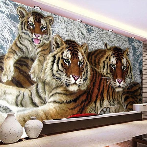 wallpapers custom any size mural wallpaper 3d tiger animal fresco living room bedroom study classic home decor papel de parede
wallpapers custom any size mural wallpaper 3d tiger animal fresco living room bedroom study classic home decor papel de parede