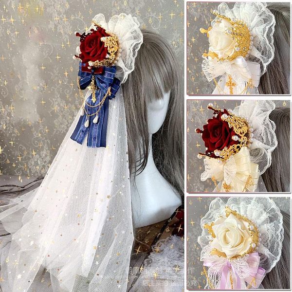 other event & party supplies lolita crown handmade headdress gorgeous flower ball white xueji tea hair accessories elegant wedding
other event & party supplies lolita crown handmade headdress gorgeous flower ball white xueji tea hair accessories elegant wedding