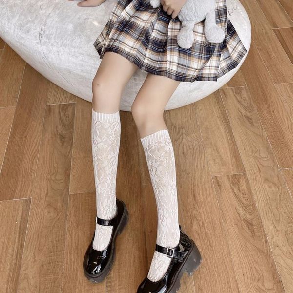 socks & hosiery cosplay hollow printing pattern ladies knee high lace stocking, Black;white
socks & hosiery cosplay hollow printing pattern ladies knee high lace stocking, Black;white