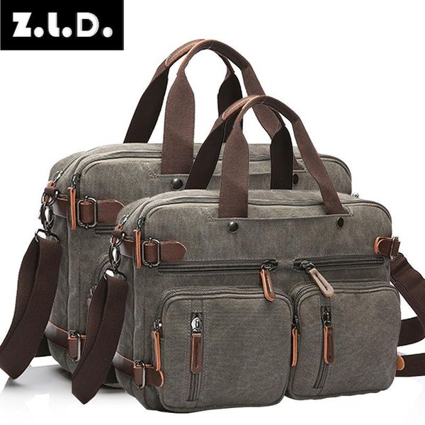 z.l.d.new casual canvas business briefcase computer bags large-capacity messenger bag multi-function bolso
z.l.d.new casual canvas business briefcase computer bags large-capacity messenger bag multi-function bolso