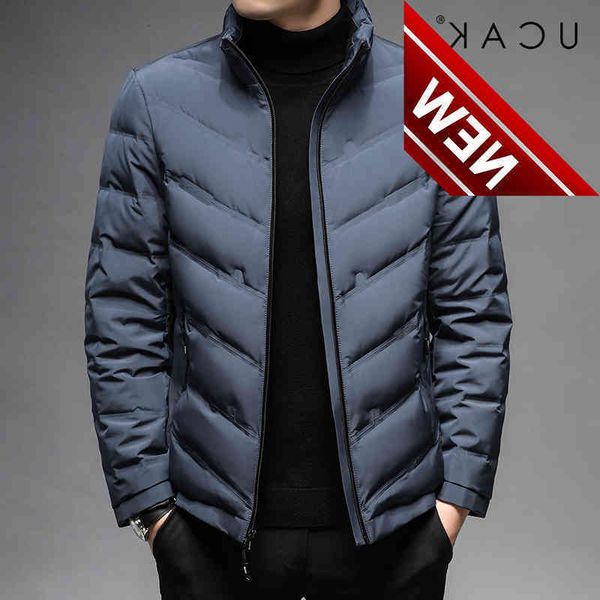 ucak brand 90% grey duck down jackets clothing men winter new arrival classic streetwear casual solid color coat u8330, Black
ucak brand 90% grey duck down jackets clothing men winter new arrival classic streetwear casual solid color coat u8330, Black
