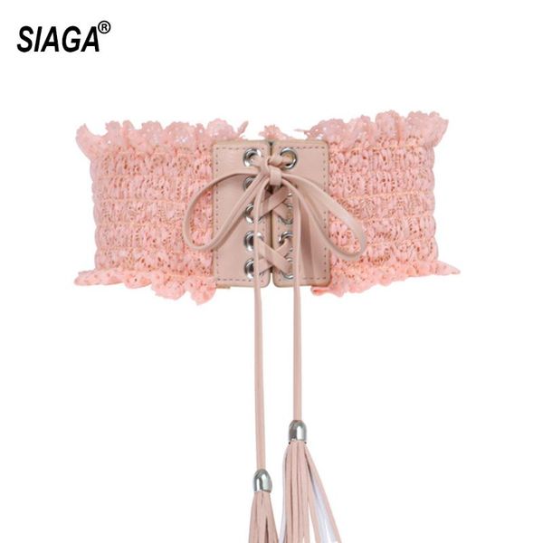 belts 2021 design women's wide elastic waistband cloth cummerbunds ladies fashionable overcoat belt pink colour choice fco250, Black;brown
belts 2021 design women's wide elastic waistband cloth cummerbunds ladies fashionable overcoat belt pink colour choice fco250, Black;brown