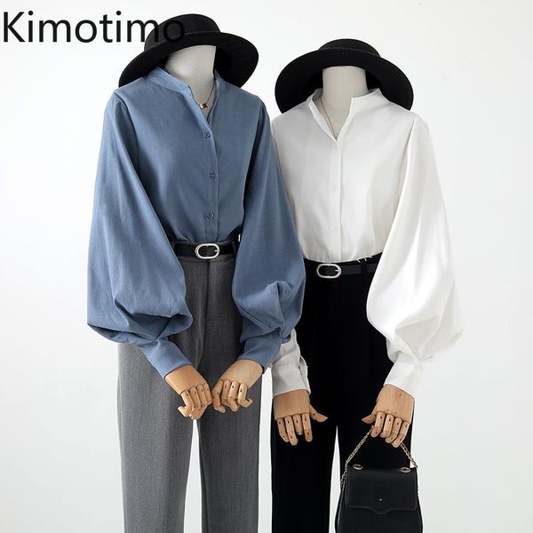 women's blouses & shirts office work white blouse women long lantern sleeve stand collar elegant oversize retro vintage blusas ladies k
women's blouses & shirts office work white blouse women long lantern sleeve stand collar elegant oversize retro vintage blusas ladies k