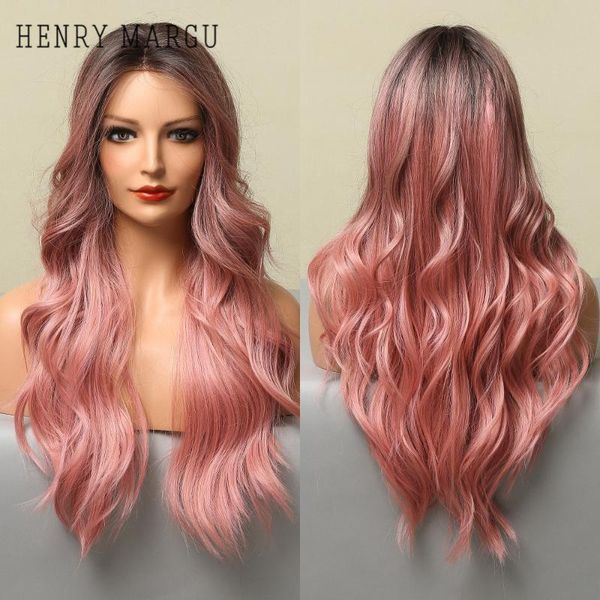 synthetic wigs henry margu long natural wave lace front black pink hair wig heat resistant cosplay party for women
synthetic wigs henry margu long natural wave lace front black pink hair wig heat resistant cosplay party for women
