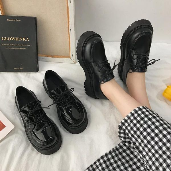dress shoes small leather female british girl japanese wild black retro mary jane lolita platform low hee
dress shoes small leather female british girl japanese wild black retro mary jane lolita platform low hee