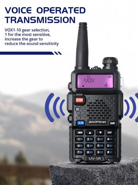 walkie talkie baofeng uv-5r 5w vhf/uhf136-174mhz&400-520mhz dual band two way radio uv 5r portable uv5r
walkie talkie baofeng uv-5r 5w vhf/uhf136-174mhz&400-520mhz dual band two way radio uv 5r portable uv5r