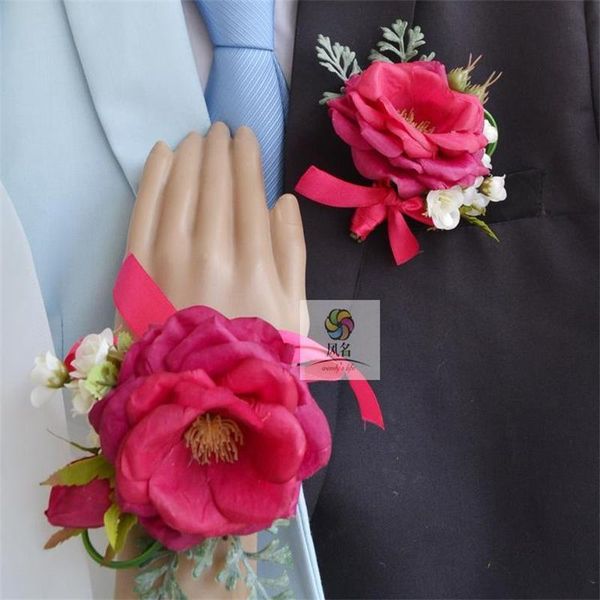 1 piece bride bridesmaid hand wrist flower man wedding boutonniere groom godfather brooch corsage accessories supplies
1 piece bride bridesmaid hand wrist flower man wedding boutonniere groom godfather brooch corsage accessories supplies