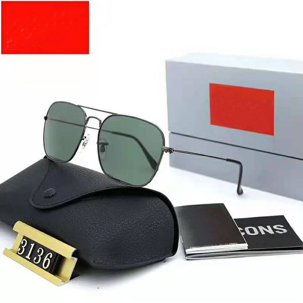 classic brand design square fashion sunglasses summer sun glasses for mens and womens polarized uv400 fullpackage 3136, White;black
classic brand design square fashion sunglasses summer sun glasses for mens and womens polarized uv400 fullpackage 3136, White;black