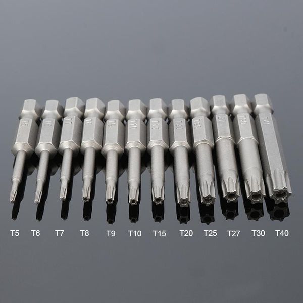 furniture accessories 12pcs screwdriver tools 50mm installed seals st5-t40 torx magnetic plum batch head bit set
furniture accessories 12pcs screwdriver tools 50mm installed seals st5-t40 torx magnetic plum batch head bit set
