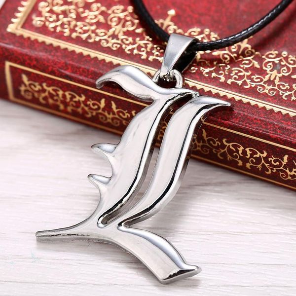 pendant necklaces death note double l necklace cosplay jewelry anime ryuk ryuuku metal fashion pendants women men accessories, Silver
pendant necklaces death note double l necklace cosplay jewelry anime ryuk ryuuku metal fashion pendants women men accessories, Silver
