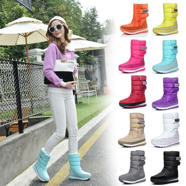 boots shoes women's 2021 fall winter non-slip waterproof snow all-match thick flat luxury, Black
boots shoes women's 2021 fall winter non-slip waterproof snow all-match thick flat luxury, Black