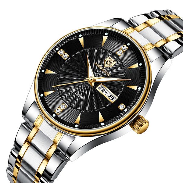 adas watch fully automatic non mechanical quartz alendar waterproof men's watch, Slivery;brown
adas watch fully automatic non mechanical quartz alendar waterproof men's watch, Slivery;brown