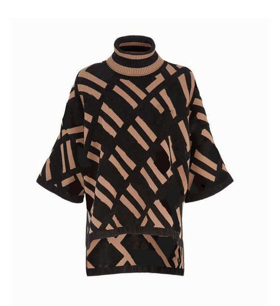 sweater women's designer luxury clothing spring and autumn letter turtleneck fashion product hua apparel pullover short sleeve, White;black
sweater women's designer luxury clothing spring and autumn letter turtleneck fashion product hua apparel pullover short sleeve, White;black