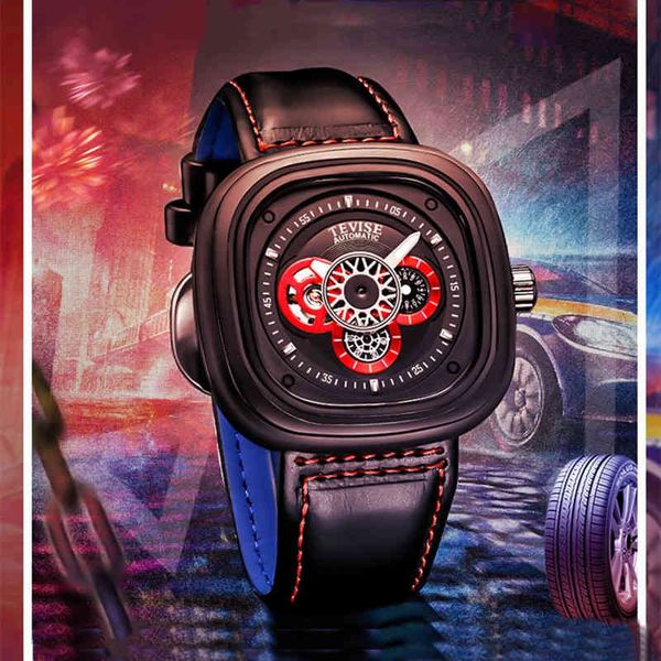 mannen 2021 beweging volautomatische mechanische horloge fashion merk luxe lederen band trendy sport relogio masculino, Slivery;brown
mannen 2021 beweging volautomatische mechanische horloge fashion merk luxe lederen band trendy sport relogio masculino, Slivery;brown