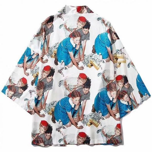samurai yukata loose haori kimono shirt men japanese thin kimono streetwear printed harajuku traditional cardigan, Red
samurai yukata loose haori kimono shirt men japanese thin kimono streetwear printed harajuku traditional cardigan, Red