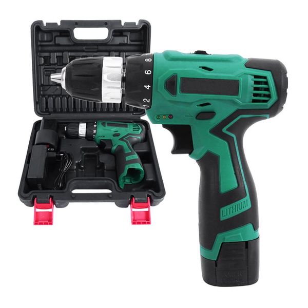 professiona electric drills 2 speed impact cordless drill screwdriver battery wireless power tools diy for drilling in steel wood ceramic
professiona electric drills 2 speed impact cordless drill screwdriver battery wireless power tools diy for drilling in steel wood ceramic