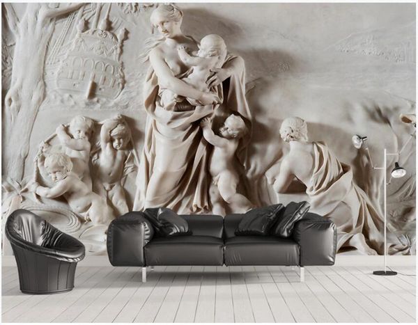 wallpapers 3d wall murals wallpaper bas-relief our lady and little angel living room home decor custom po for walls 3 d
wallpapers 3d wall murals wallpaper bas-relief our lady and little angel living room home decor custom po for walls 3 d