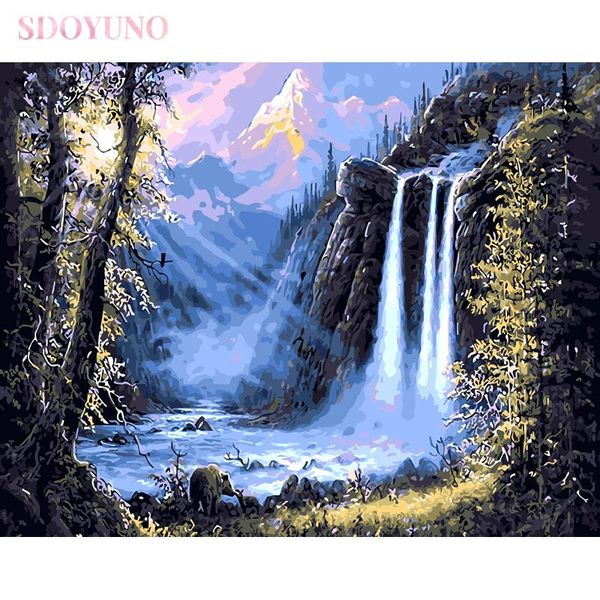 paintings sdoyuno diy frame oil painting by numbers for adults waterfall landscape coloring acrylic paints art
paintings sdoyuno diy frame oil painting by numbers for adults waterfall landscape coloring acrylic paints art