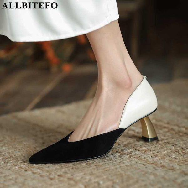 allbitefo gold heels genuine leather mixed colors high heels shoes women heels shoes autumn/spring party women shoes stiletto 210611, Black
allbitefo gold heels genuine leather mixed colors high heels shoes women heels shoes autumn/spring party women shoes stiletto 210611, Black