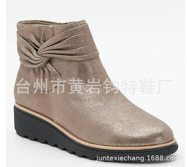 boots 2021 wedge heel short women bow frosted casual large size women's shoes 43, Black
boots 2021 wedge heel short women bow frosted casual large size women's shoes 43, Black