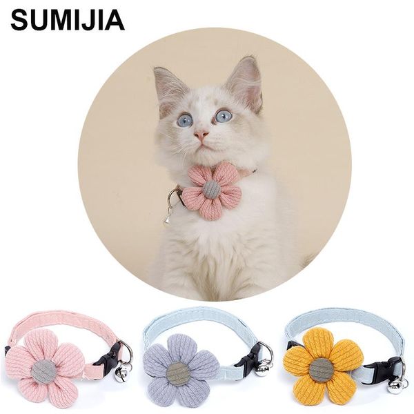 cat collars & leads adjustable collar hollow bell with flower for cats kitten puppy dog bow tie pets supplier accessories safety elastic
cat collars & leads adjustable collar hollow bell with flower for cats kitten puppy dog bow tie pets supplier accessories safety elastic