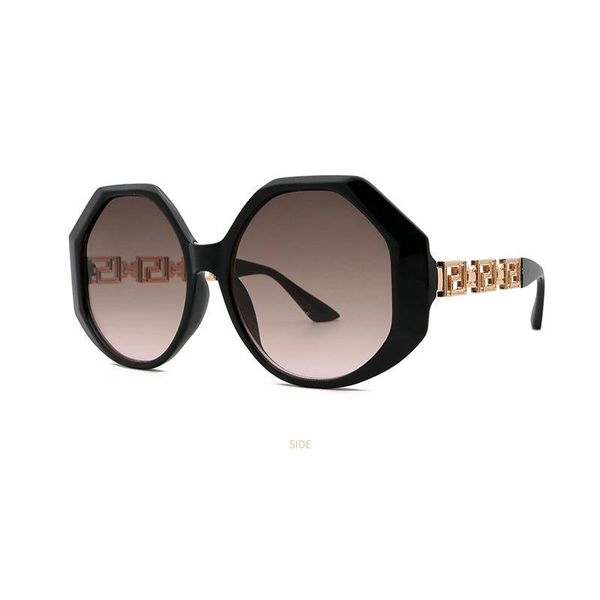 sunglasses style big square frame ladies retro black fashion street uv400, White;black
sunglasses style big square frame ladies retro black fashion street uv400, White;black