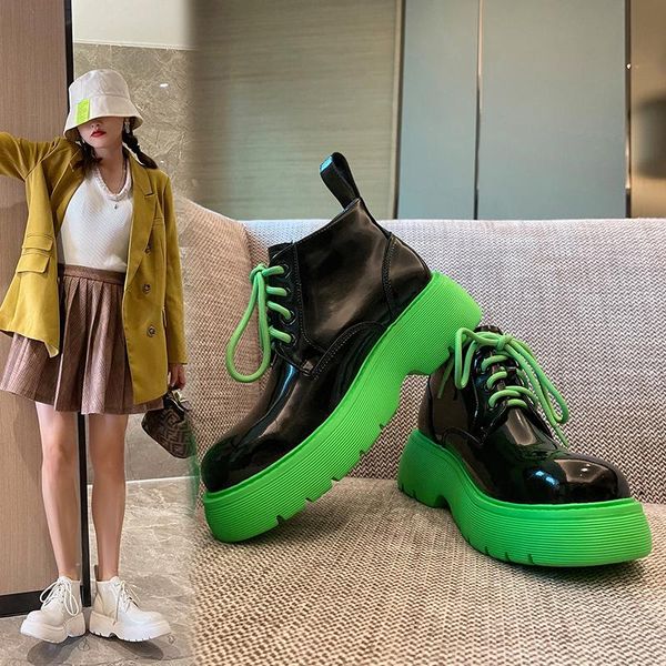 boots women ankle natural leather 22.5-24.5cm platform shoes female riding autumn and winter for, Black
boots women ankle natural leather 22.5-24.5cm platform shoes female riding autumn and winter for, Black