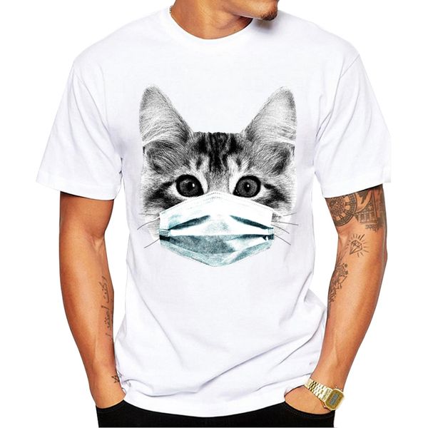 teehub fashion quarantine cat men t-shirt masked cat &pug printed funny tshirts essential tee short sleeve casual t shirts, White;black
teehub fashion quarantine cat men t-shirt masked cat &pug printed funny tshirts essential tee short sleeve casual t shirts, White;black