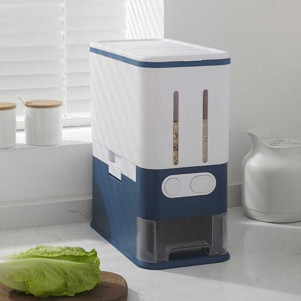 automatic cereal dispenser boxs kitchen rice storage box moisture-proof sealed cereal box grain bin rice container dropship
automatic cereal dispenser boxs kitchen rice storage box moisture-proof sealed cereal box grain bin rice container dropship