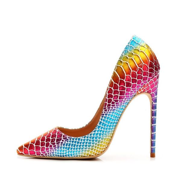 fashion women pumps lady rainbow snake printed pointy toe high heels shoes size33-43 12cm 10cm 8cm stiletto heel dress, Black
fashion women pumps lady rainbow snake printed pointy toe high heels shoes size33-43 12cm 10cm 8cm stiletto heel dress, Black