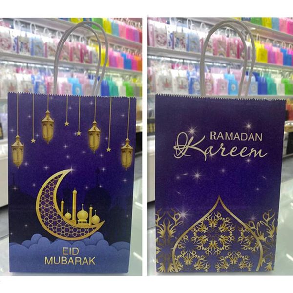 pcs small gift bag ramadan kraft paper with handle muslim eid mubarak golden tote bags commemorative packaging wrap
pcs small gift bag ramadan kraft paper with handle muslim eid mubarak golden tote bags commemorative packaging wrap